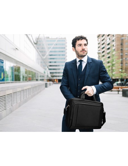 MALETIN PORTATIL Q-C/15,5" NG.1 ASA 1 BOLSILLO EXTERIOR 390X310X120MM