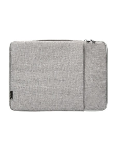 FUNDA PORTATIL Q-CON.13,3\" ASA 1 BOLSILLO EXTERIOR GRIS 350X250X25MM