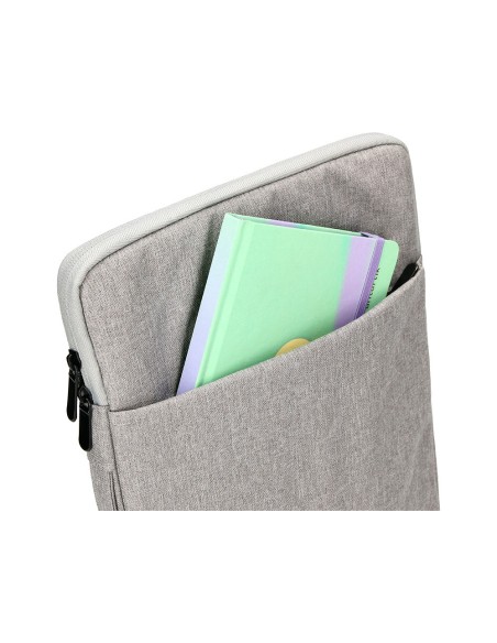 FUNDA PORTATIL Q-CON.13,3\" ASA 1 BOLSILLO EXTERIOR GRIS 350X250X25MM