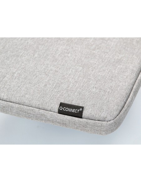 FUNDA PORTATIL Q-CON.13,3\" ASA 1 BOLSILLO EXTERIOR GRIS 350X250X25MM