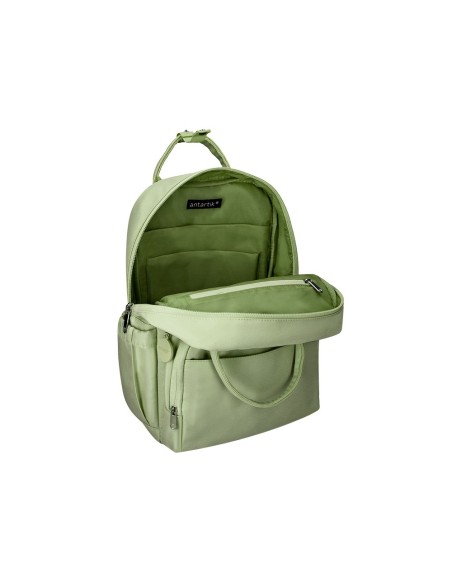 MOCHILA ANTARTIK GLOW BAGS ACOLCHADO PORT 15" VE. 25 L 440X150X310MM