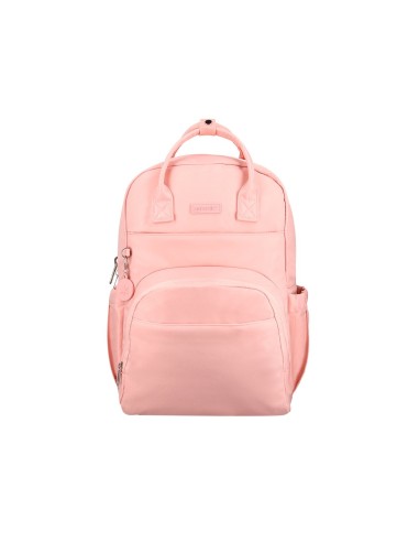 MOCHILA ANTARTIK GLOW BAGS ACOLCHADO PORT 15" ROSA 25 L 440X150X310MM