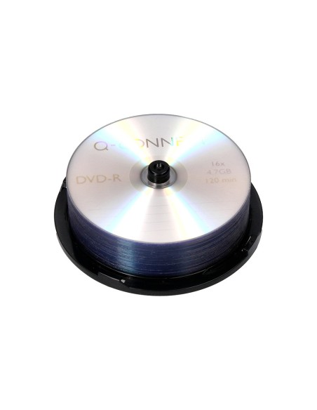 DVD-R Q-CON. CAP. 4,7GB DUR.120MIN VEL. 16X 25 UD.