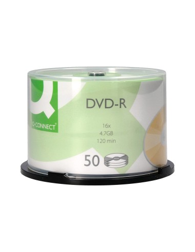 DVD-R Q-CON. CAP. 4,7GB DUR.120MIN VEL. 16X 50 UD.