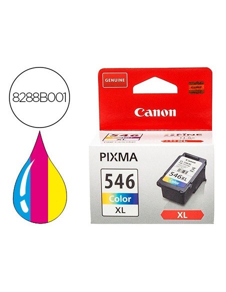 8288B001 CARTUCHO CANON CL-546XL MAG. 500 PG.