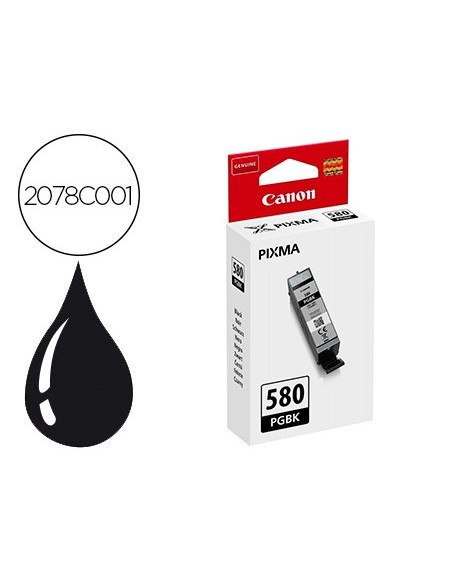 2078C001 CARTUCHO CANON PGI-580 NG. 200 PG.