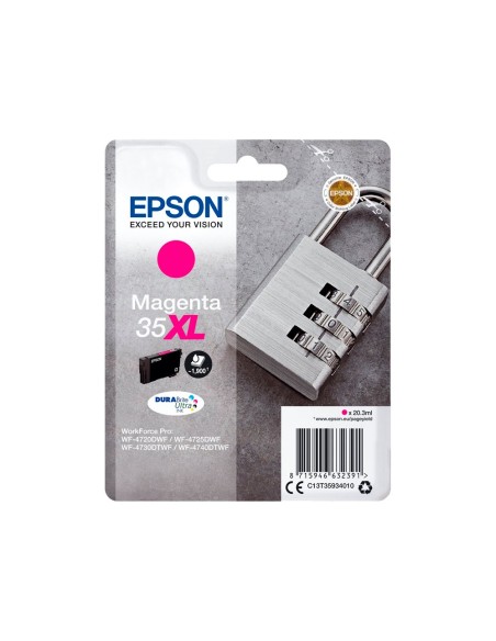 C13T35934010 CARTUCHO EPSON WF-4720DWFL/WF-4740DTWF XL MAG. 1900 PG.
