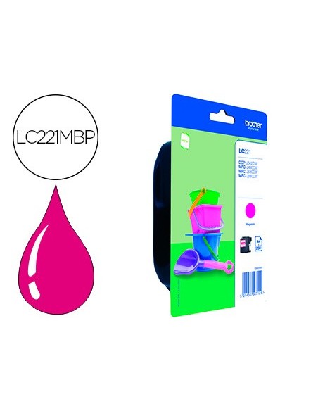 LC-221MBP CARTUCHO BROTHER MAG 260 PG.