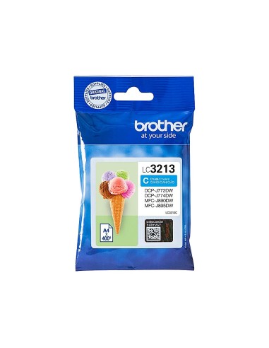 LC-3213C CARTUCHO BROTHER CIAN 400 PG.