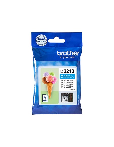 LC-3213C CARTUCHO BROTHER CIAN 400 PG.