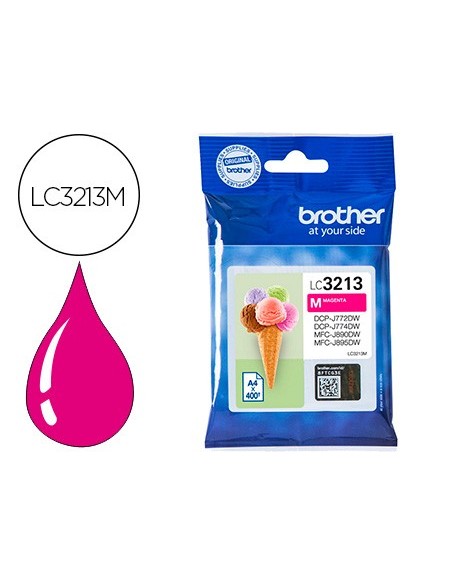 LC-3213M CARTUCHO BROTHER MAG.400 PG.