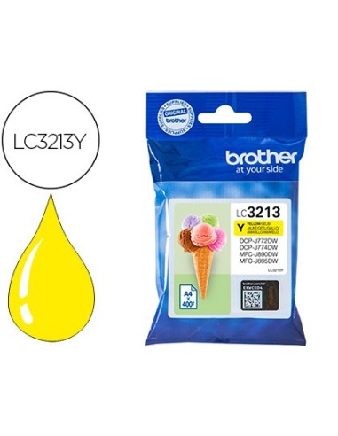 LC-3213Y CARTUCHO BROTHER AM. 400 PG.