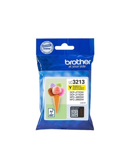 LC-3213Y CARTUCHO BROTHER AM. 400 PG.