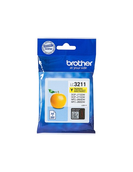 LC-3211Y CARTUCHO BROTHER AM. 200 PG.