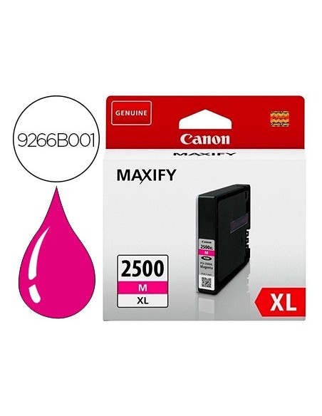 9266B001 CARTUCHO CANON PGI 2500 XL MAXIFY MAG. 1295 PG.