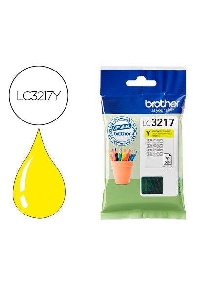 LC-3217Y CARTUCHO BROTHER AM. 550 PG.