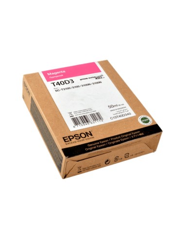 C13T40D340 CARTUCHO EPSON XD2 SC-T3100/SC-T5100 T40D340 MAG. 2500 PG.