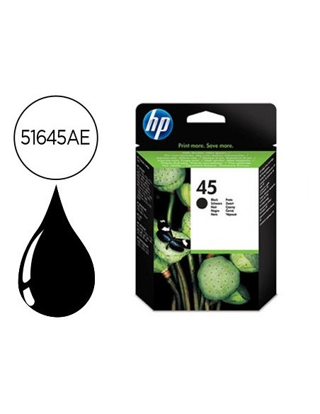 51645AE CARTUCHO HP Nº 45 NG. 930 PG.