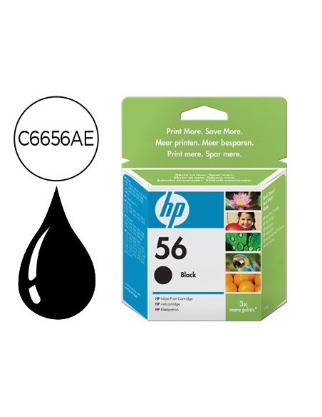 C6656AE CARTUCHO HP Nº 56 NG. 520 PG.