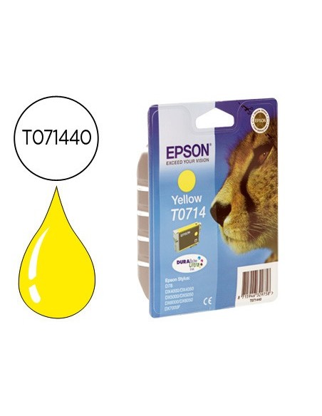 C13T07144012 CARTUCHO EPSON D78/DX4000 AM. 245 PG.