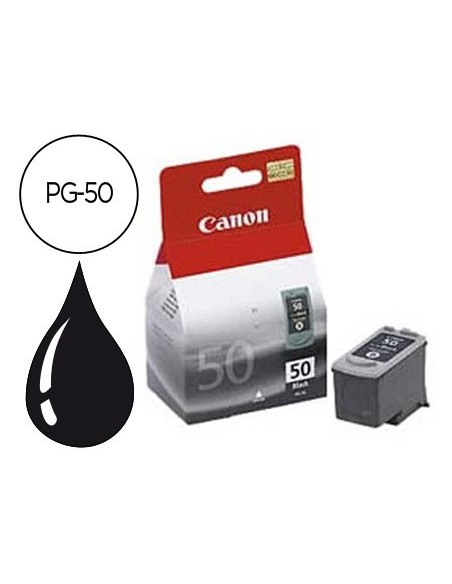 0616B001 CARTUCHO CANON PG-50 NG. ALTA CAP 300 PG.