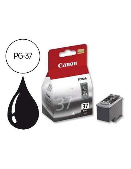 2145B001 CARTUCHO CANON PG-37 NG. 220 PG.