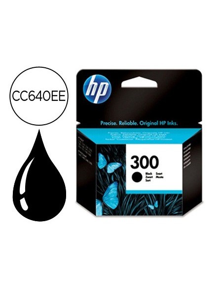 CC640EE CARTUCHO HP Nº 300 NG. 200 PG.