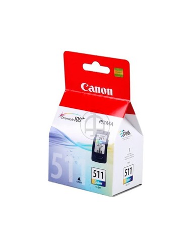 2972B009 CARTUCHO CANON CL-511 TRICOLOR 244 PG.