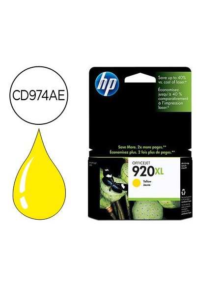 CD974AE CARTUCHO HP Nº 920XL AM. 700 PG.