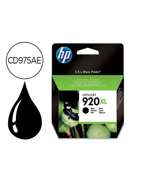 CD975AE CARTUCHO HP Nº 920XL NG.1200 PG.