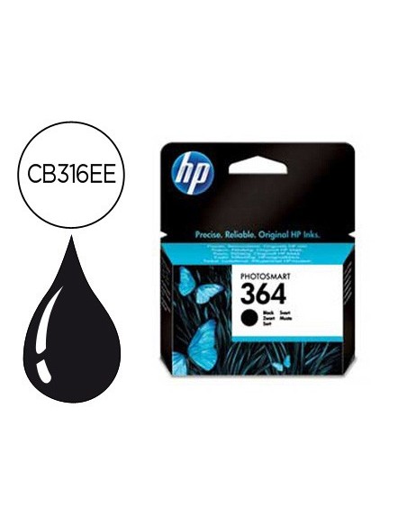 CB316EE CARTUCHO HP Nº 364 NG. 250 PG.