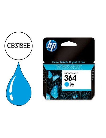 CB318EE CARTUCHO HP Nº 364 CIAN 300 PG.