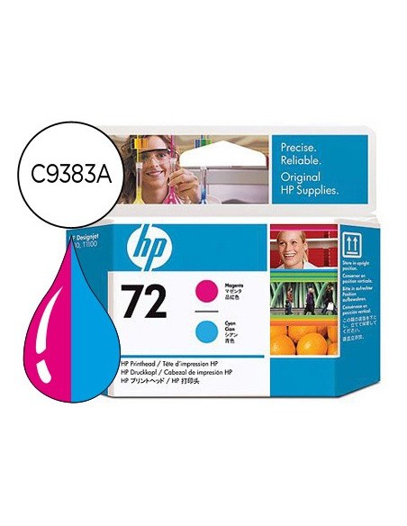C9383A CABEZAL HP Nº 72 MAG./CIAN 1200 PG.