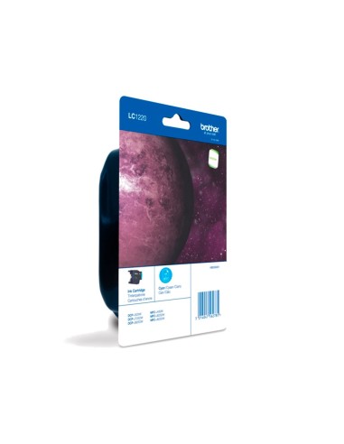 LC-1220CBP CARTUCHO BROTHER CIAN 300 PG.