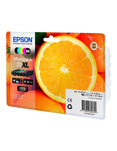 C13T33574012 CARTUCHO EPSON XP-530/630 33XL MULTIPACK 530 PG.