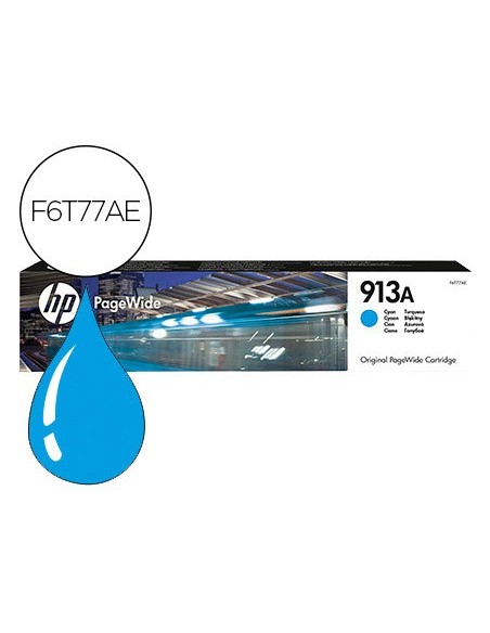 F6T77AE CARTUCHO HP Nº 913A CIAN 3000 PG.