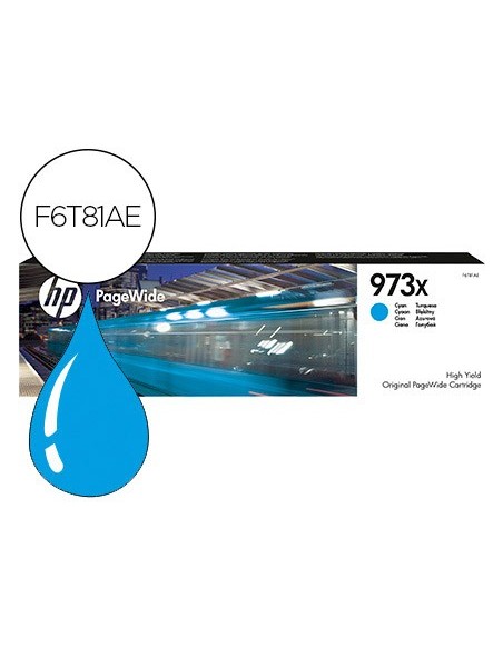 F6T81AE CARTUCHO HP Nº 973X CIAN 7000 PG.