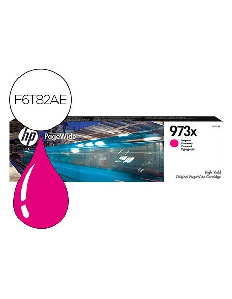 F6T82AE CARTUCHO HP Nº 973XL MAG. 7000 PG.