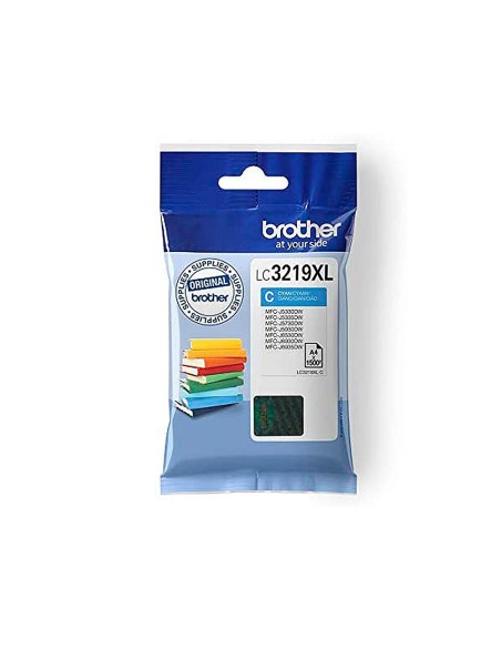 LC-3219XLC CARTUCHO BROTHER CIAN ALTA CAP. 1500 PG.