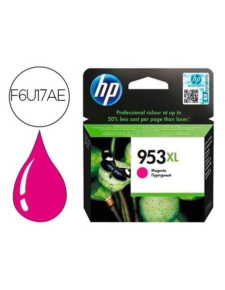 F6U17AE CARTUCHO HP Nº 953XL MAG. 1600 PG.