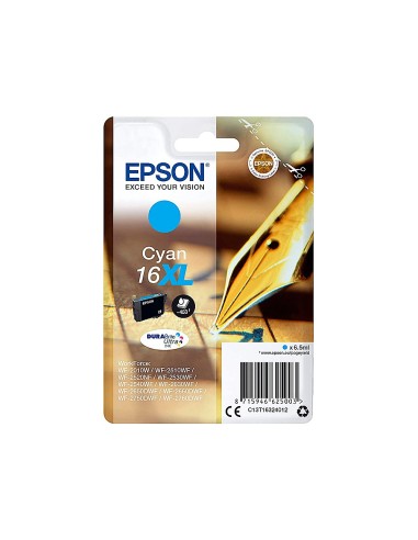 C13T16324010 CARTUCHO EPSON WF2010/2510 16XL CIAN 450 PG.