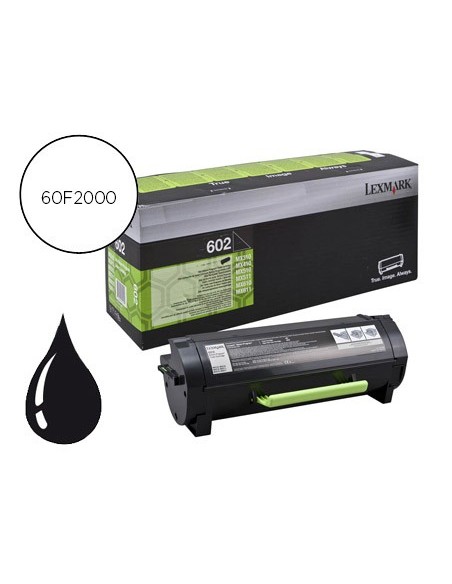 60F2000 TONER LEXMARK MX310/MX410 NG. 2500 PG.