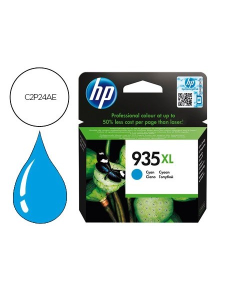 C2P24AE CARTUCHO HP Nº 935XL CIAN 825 PG.
