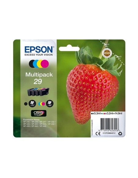 C13T29864010 CARTUCHO EPSON XP435/330 29 MULTIPACK 175 PG.