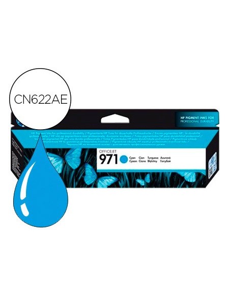 CN622AE CARTUCHO HP Nº 971XL CIAN 2500 PG.