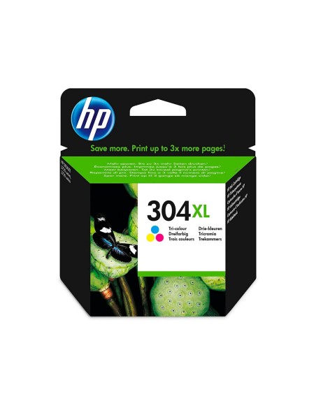 N9K07AE CARTUCHO HP Nº 304 XL TRICOLOR 300 PG.