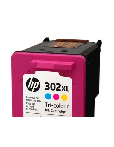 F6U67AE CARTUCHO HP Nº 302XL TRICOLOR 330 PG.