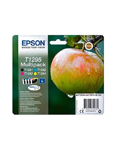 C13T12954012 CARTUCHO EPSON SX420W/525WD T1295 MULTIPACK 270 PG.