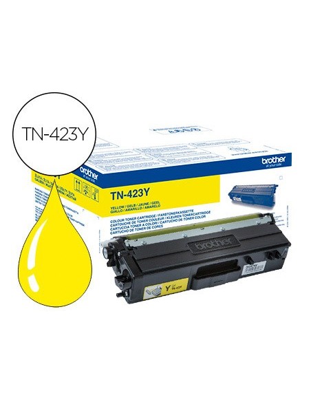 TN-423Y TONER BROTHER AM. 6500 PG.