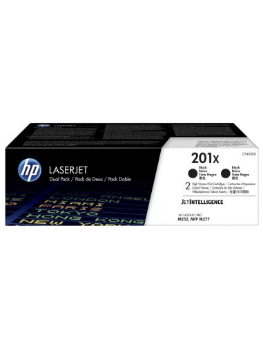 CF400XD TONER HP 201X NG.PACK 2 UD.2800 PG.